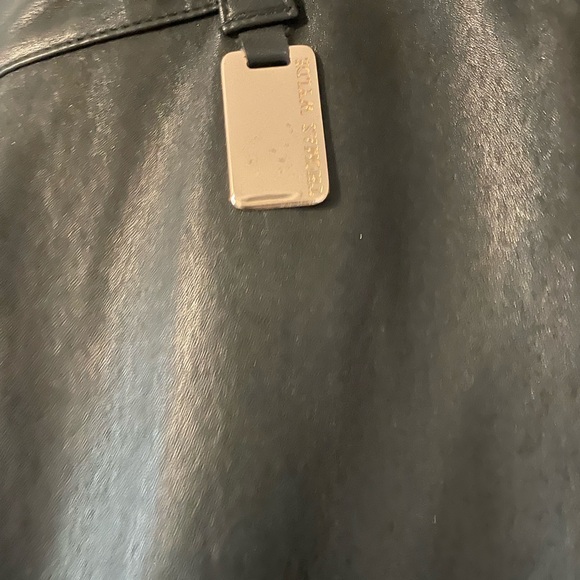 Thomas Wylde cropped leather ankle zip pants size small front zip EUC wo… - Picture 2 of 5